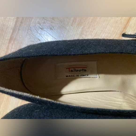 Talbots Mary Jane style shoes in size 8M. Dark grey/black color. EUC - Picture 6 of 10